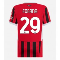 Dámy Fotbalový dres AC Milan Youssouf Fofana #29 2024-25 Domácí Krátký Rukáv